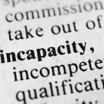 incapacity